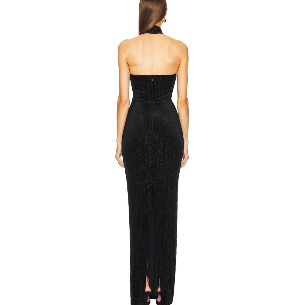 Michael Costello × REVOLVE Ataya Gown in Black - Picture 2 of 9